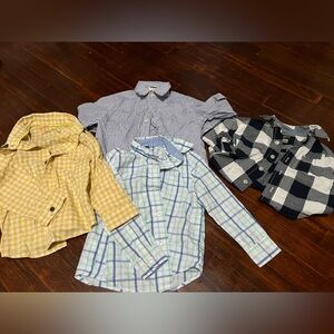 Set of 7   Button-Up Shirts